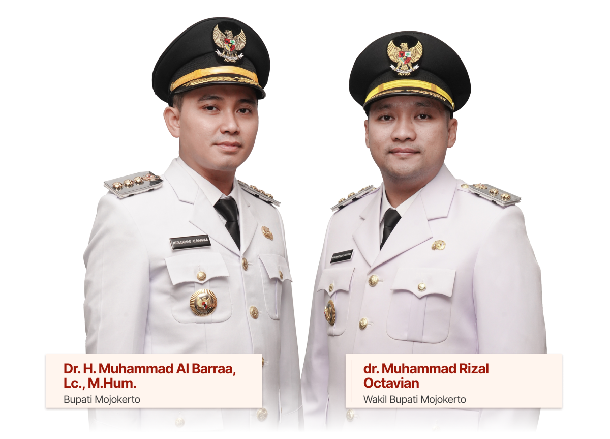 Bupati dan Wakil Bupati Mojokerto